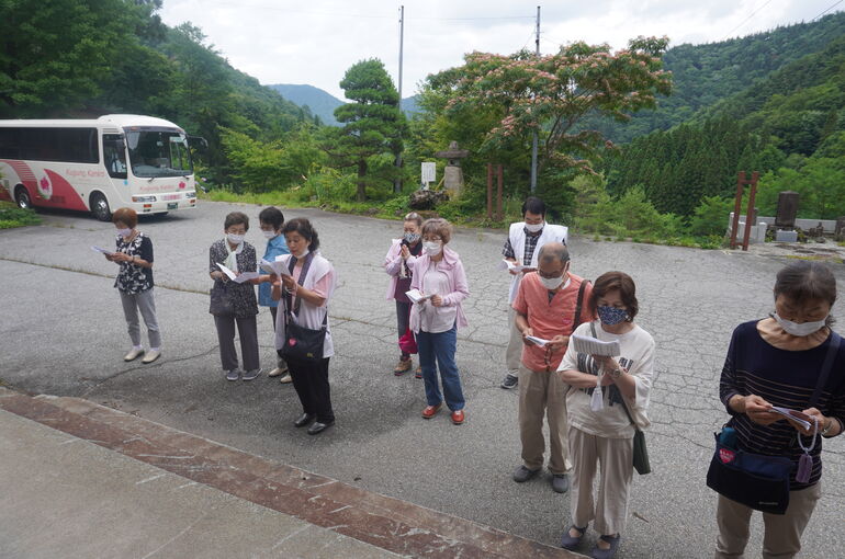7月久々野観光巡拝⑦